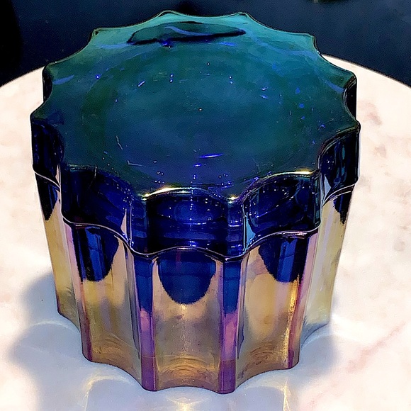 MAISON DE BOUGIES PARFUMEE CANDLE ENCHANTED SWEET CITRUS 12 oz 3 WICK NEW GLASS - Picture 4 of 7